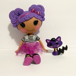Lalaloopsy Doll Storm E. Sky with Dress & Pet Cool Cat Full Size 12” Toy